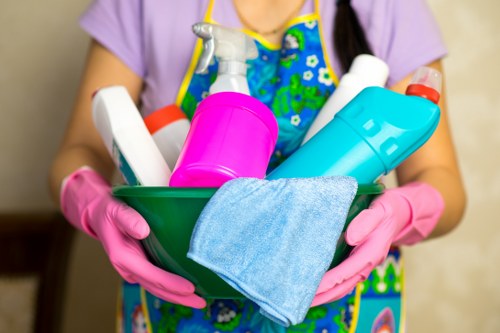Careful stain treatment for carpets, sofas, and soft furnishings