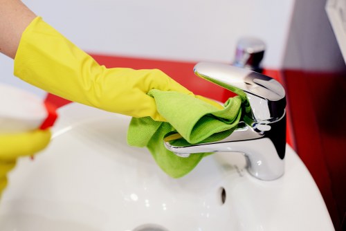 Local Barnet cleaners preparing a home for move-in