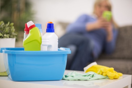 Commercial office cleaning in Barnet for desks and shared workspaces
